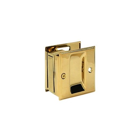 Deltana SDP25CR003 Pocket Door Hardware- Passage PVD, 10PK SDP25CR003-XCP10
